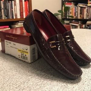 Salvatore Ferragamo Oxblood loafers